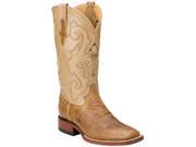 Ferrini Western Boots Womens Kangaroo 9.5 B Antique Saddle 80893 15