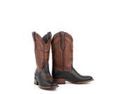 Stetson Western Boots Mens Leather Altan 9 D Black 12 020 1850 0108 BL