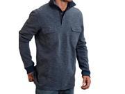 Stetson Western Sweater Mens Long Sleeve L Blue 11 014 01203 0604 BU