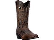 Laredo Western Boots Mens 12 Pequin Cowboy Square 7 D Brown 68356