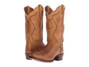 Dan Post Western Boots Mens 13 Albany Chain Stitch 13 D Brown DP2402