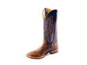 Horse Power Western Boots Mens Worksole Roper 8 D Toast Bison HP1781
