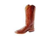 Horse Power Western Boots Mens Caiman Tail Exotic 9.5 D Cognac HP1771