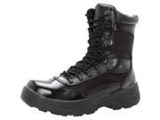 Rocky Work Boot Mens 8 Fort Hood Zip Waterproof 12 WI Black FQ0002149