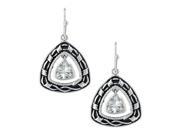 Montana Silversmiths Jewelry Womens Earrings Barbed Silver ER3061