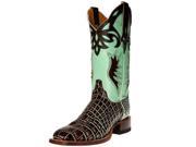 Cinch Western Boots Womens Cowboy Croco Square 6.5 B Brown Mint CFW579