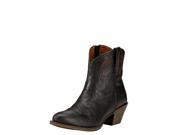 Ariat Western Boots Womens Darlin Leather Stitch 9 B Black 10017325