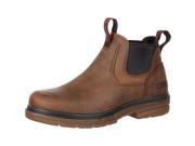 Rocky Work Boots Mens Elements Shale Waterproof 8.5 M Brown RKK0157