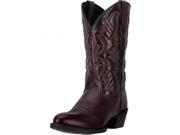 Laredo Western Boots Mens 12 Leather Round Toe 8.5 EW Black 68458