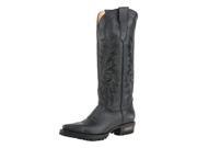 Stetson Western Boot Womens Lucy Leather 8.5 Black 12 021 6115 0974 BL