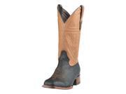 Stetson Western Boots Mens Shark Exotic 11 D Black 12 020 1852 0360 BL
