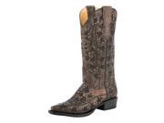 Stetson Western Boots Womens Desiree Snip 7 Brown 12 021 6105 0990 BR