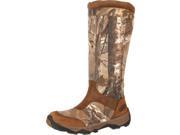 Rocky Outdoor Boots Mens 17 Retraction WP Side Zip 10 M Brown RKS0243