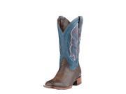 Stetson Western Boots Mens Harve 10.5 D Brown 12 020 1852 0361 BR