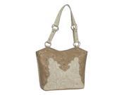 Way West Western Handbag Women Amelia Tote Conceal Bone Bronze 1616428