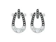 Montana Silversmiths Jewelry Womens Earrings Horseshoe Silver ER3022