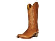 Cinch Western Boots Mens Square Toe Leather Cowboy 8.5 D Tan CFM604
