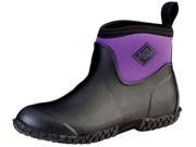 Muck Boots Womens Muckster II Rubber Ankle 6 Black Purple M2AW 500