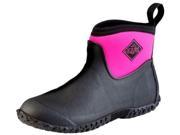 Muck Boots Womens Muckster II Rubber Ankle 7 Black Pink M2AW 400