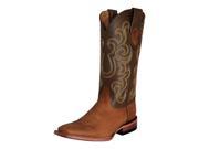 Ferrini Western Boots Womens Square Toe Cushioned 10 B Cafe 82293 03
