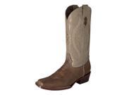 Ferrini Western Boots Mens Exotic Kangaroo Cowboy 8 D Saddle 10871 15