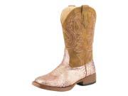 Roper Western Boots Girls Glitz 3 Child Pink 09 018 1901 0995 PI