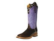 Cinch Western Boots Mens Cowboy Square 8.5 D Dark Brown Purple CFM611