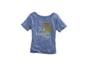 Tin Haul Western Shirt Womens S S T Shirt S Blue 10 039 0501 0210 BU