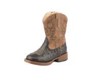Roper Western Boots Boys Cowboy 6 Infant Brown 09 017 1900 1521 BR
