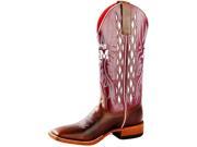 Macie Bean Western Boot Womens Leather 98% Texas A M 9.5 M Brown M9069
