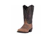 Laredo Western Boots Mens 12 Birchwood R Toe CB 7.5 D Tan Dist 68455