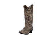 Laredo Western Boots Womens 12 Flower Embroidery 8 M Taupe 52177