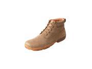 Twisted X Casual Shoes Men Lace Up Mocs Rubber 9 M Bomber Tan MDM0034
