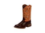 Tony Lama Western Boots Mens 3R Leather Outsole 10 EE Cognac 3R1132