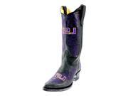 Gameday Boots Womens Louisiana 13 Shaft Round 7.5 B Black LSU L326 2