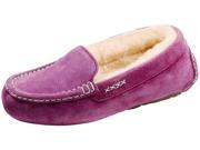 Old Friend Slippers Womens Sheepskin Bella Moccasin 10 Purple 441310