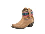 Roper Western Boot Womens Cowboy Fashion 6.5 B Tan 09 021 0977 0691 TA