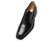 Ferrini Dress Shoes Mens French Calf Lace Up Oxford 12 D Black F3922