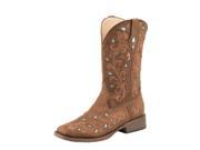 Roper Western Boots Womens Cowboy 10.5 B Brown 09 021 1901 1000 BR