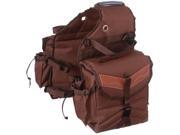 Tough 1 Saddle Bag Insulated Adjustable 10.5 x 10.5 Brown 61 9395