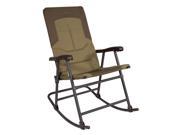 Alps Mountaineering Camp Chair Rocking Steel Frame Khaki Brown 8114914