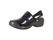 Rocky 4EurSole Work Shoes Womens Patent Leather Clog 37 M Blue RH008