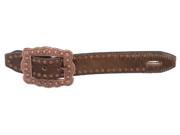 Tough 1 Spurs Hair On Antique Copper Studs Belt Style Brown 78 0111