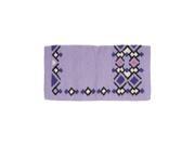 Tough 1 Saddle Blanket 4 lb Wool Diamond Woven 36 x34 Purple 35 8920