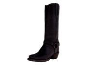 Lucchese Western Boots Womens Tammy Buckle Zip 7.5 B Black M4656.74