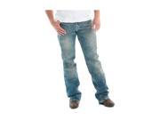 B. Tuff Western Denim Jeans Mens Rush 29 Short Medium Wash MJRUSH