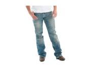 B. Tuff Western Denim Jeans Mens Rush 36 X Long Medium Wash MJRUSH