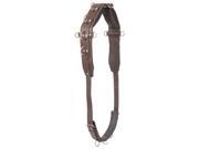 Tough 1 Girth Pro Heavy Leather Surcingle Adjustable Horse Brown 52 58