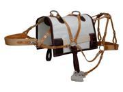 Outfitters Supply Decker Pack Saddle Economy Canvas Breed Brown WPS455