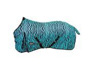 Tough 1 Blanket 600D Waterproof Ripstop 84 Turquoise Zebra 32 7010